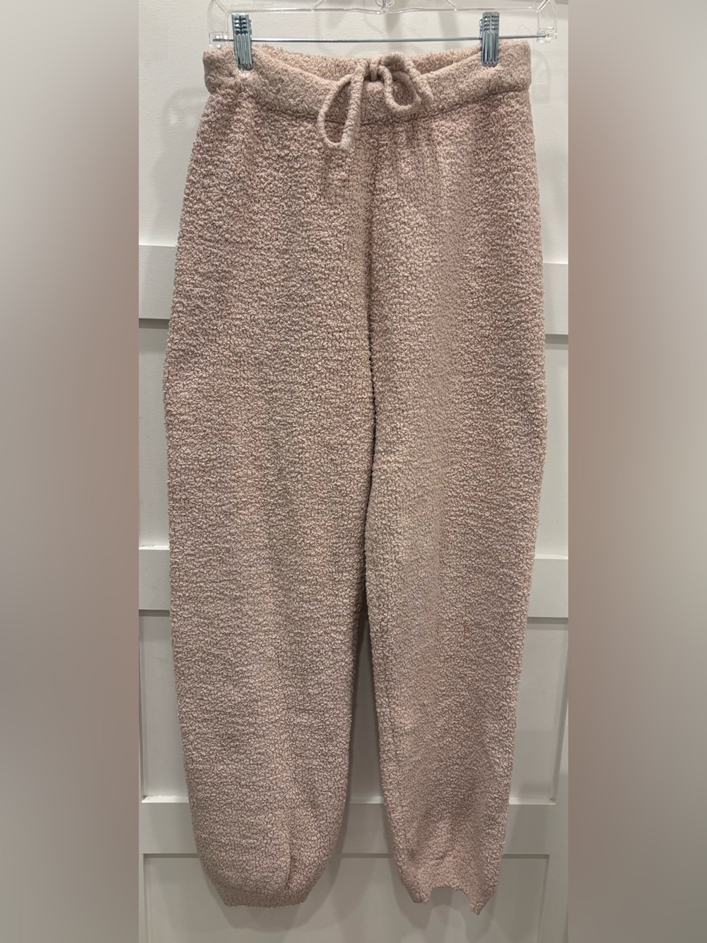 SKIMS Plush Drawstring Jogger in Dusty Rose